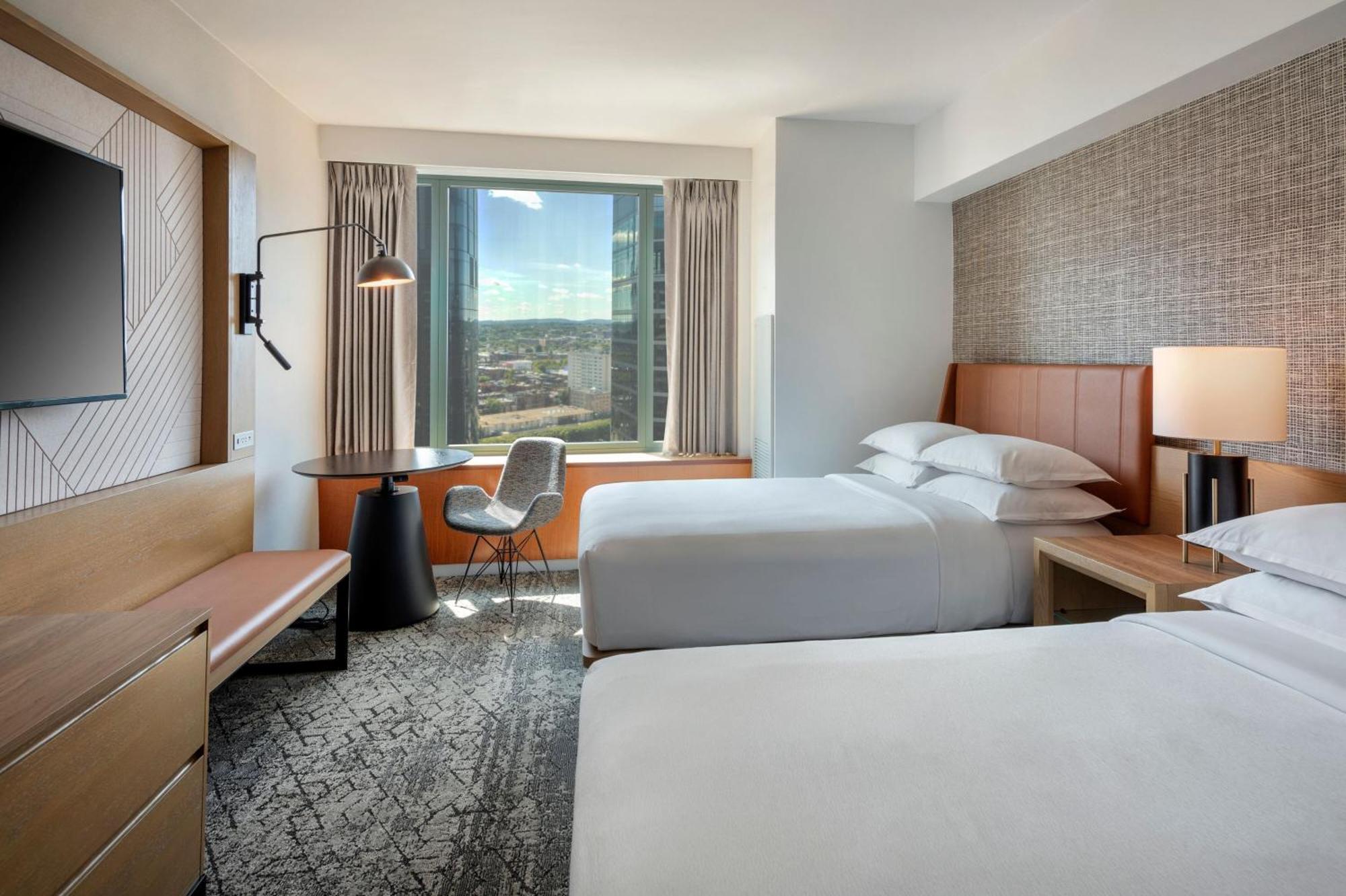 Premium Double Room with Two Double Beds - High Floor